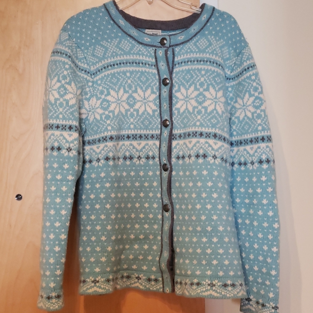 L.L. Bean nordic sweater